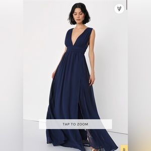 Lulus Navy Bridesmaid Dress